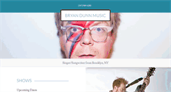 Desktop Screenshot of bryandunnmusic.net