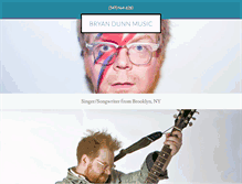 Tablet Screenshot of bryandunnmusic.net